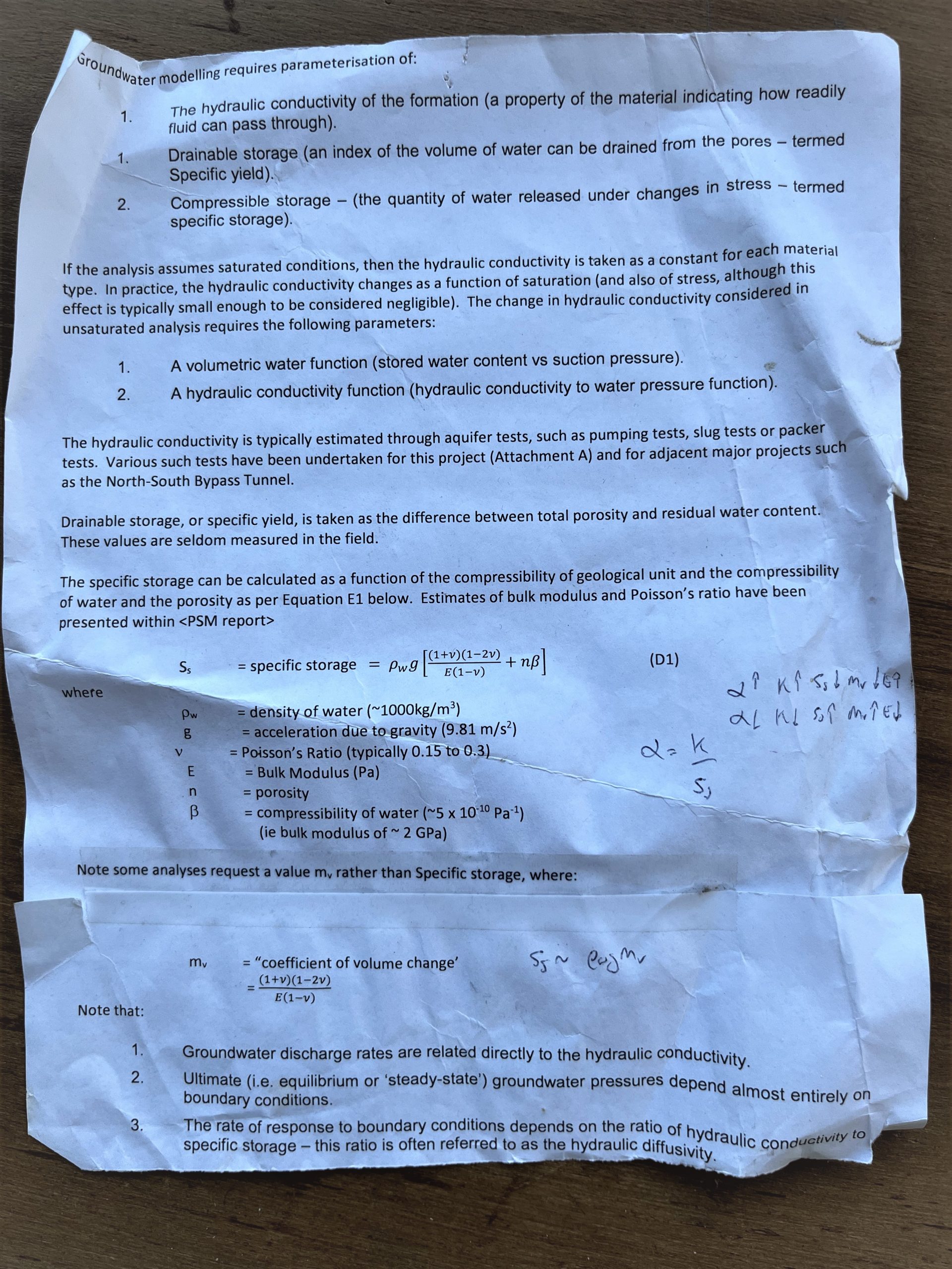 seep/w parameters – Pells Consulting